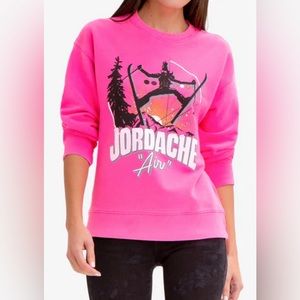 Jordache sweater hot pink brand new with tag size xs